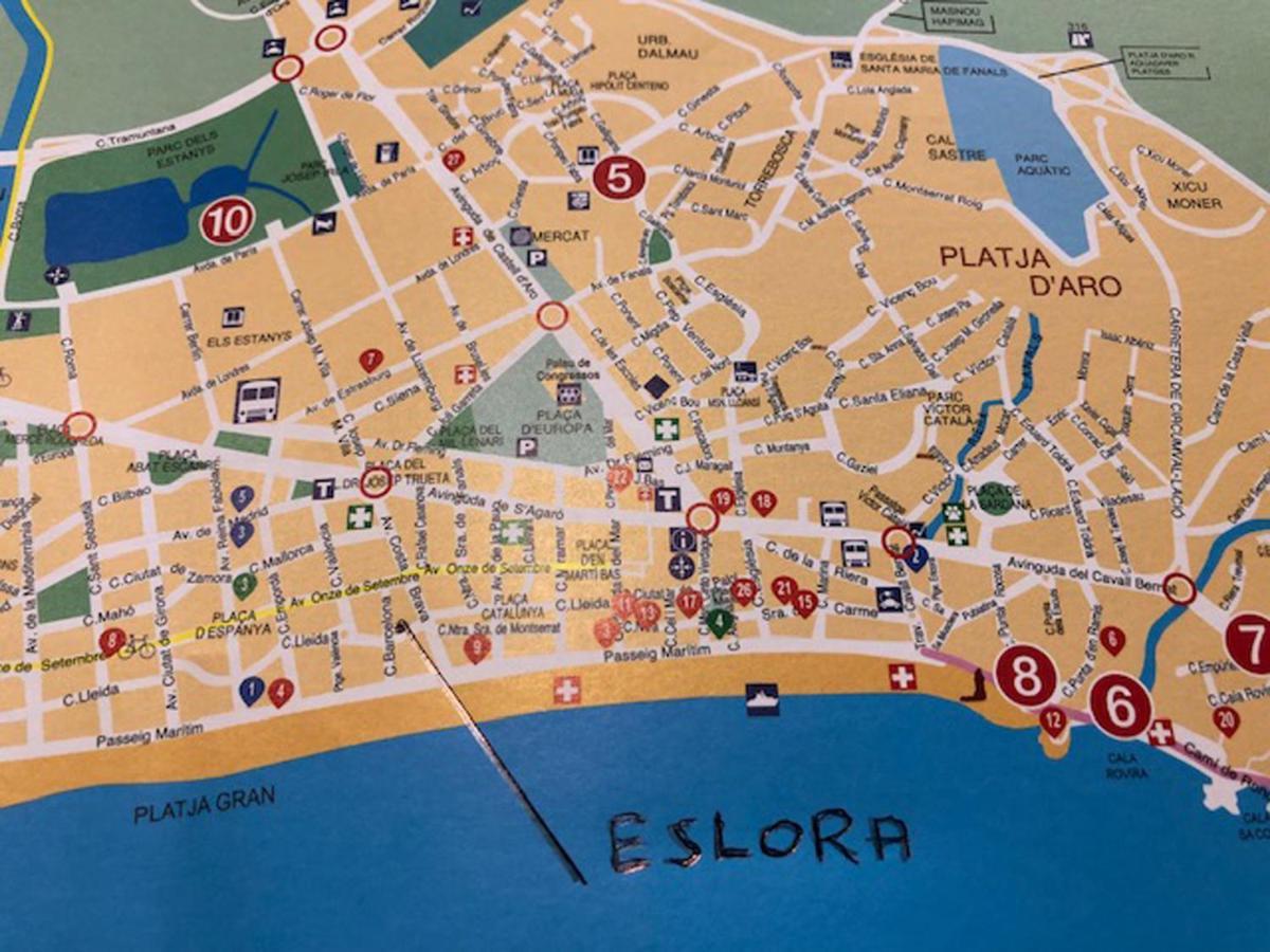 Вилла Eslora - Playa De Aro Платья-де-Аро Экстерьер фото